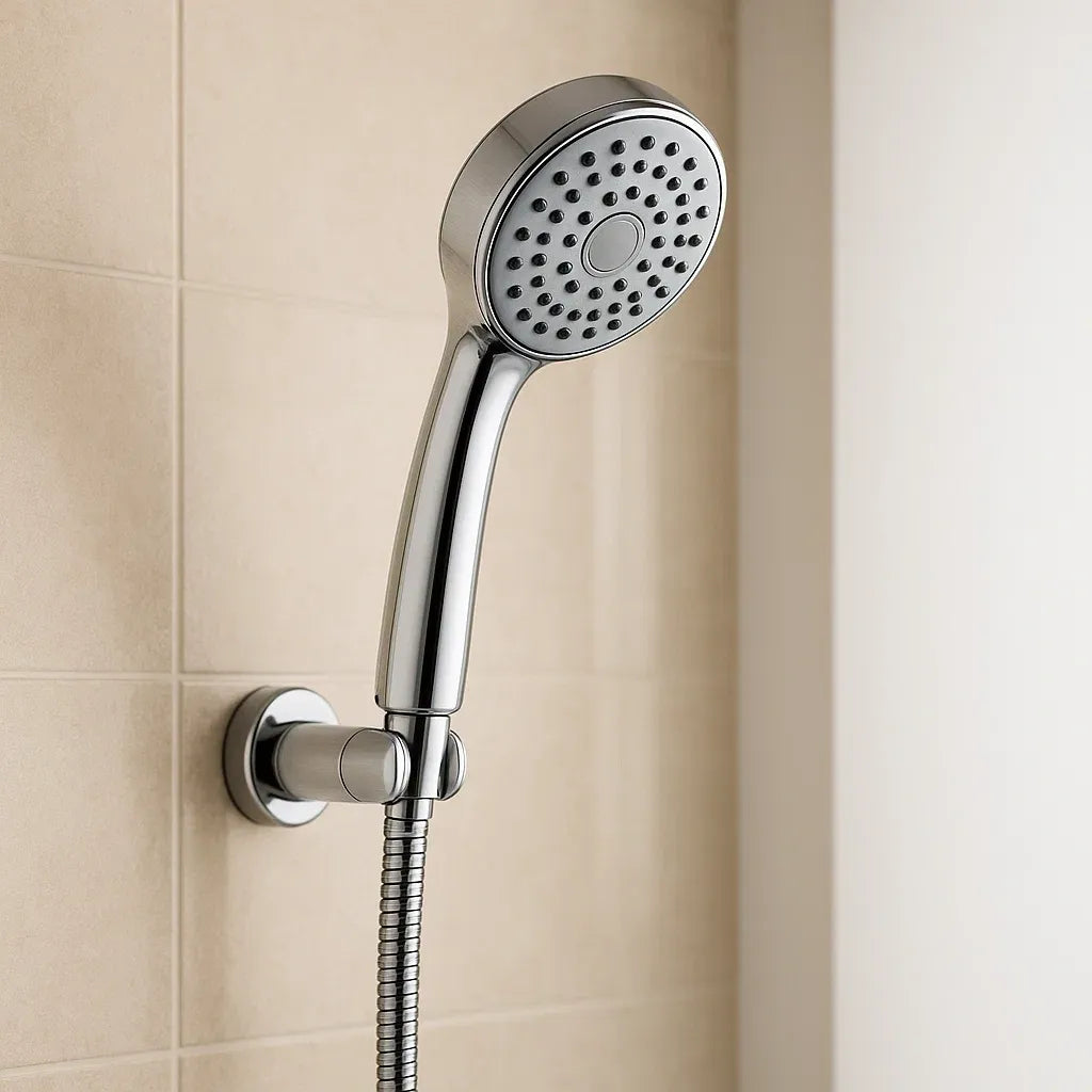 Pommeaux de douche pommeau de douche à main rond chromé